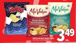 Metro RUFFLES OR MISS VICKIE'S CHIPS offer