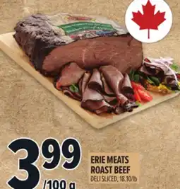 Metro ERIE MEATS ROAST BEEF offer