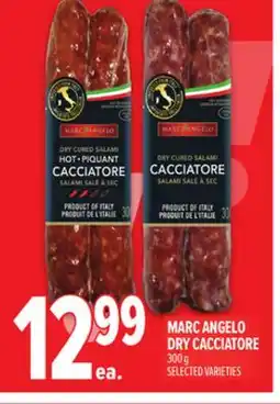 Metro MARC ANGELO DRY CACCIATORE offer
