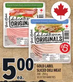 Metro GOLD LABEL SLICED DELI MEAT offer