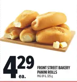 Metro FRONT STREET BAKERY PANINI ROLLS offer