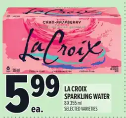 Metro LA CROIX SPARKLING WATER offer