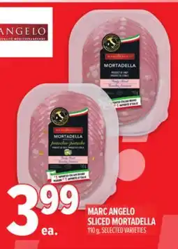 Metro MARC ANGELO SLICED MORTADELLA offer
