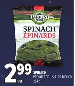 Metro SPINACH offer