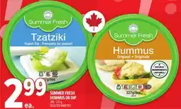Metro SUMMER FRESH HUMMUS OR DIP offer