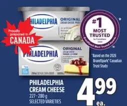 Metro PHILADELPHIA CREAM CHEESE offer