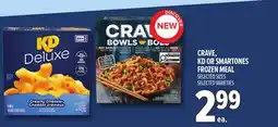 Metro CRAVE, KD OR SMARTONES FROZEN MEAL offer