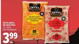 Metro DIVYA LENTILS OR CHICK PEAS offer