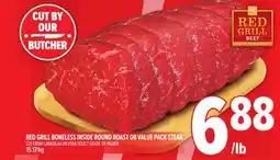 Metro BONELESS INSIDE ROUND ROAST OR VALUE PACK STEAK offer