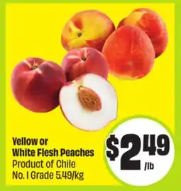 FreshCo Yellow White Flesh Peaches offer