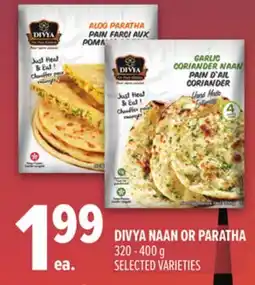 Metro DIVYA NAAN OR PARATHA offer