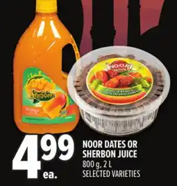 Metro NOOR DATES OR SHERBON JUICE offer