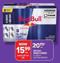 Metro RED BULL ENERGY DRINKS offer
