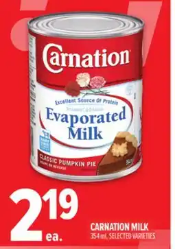 Metro CARNATION MILK offer