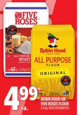 Metro ROBIN HOOD OR FIVE ROSES FLOUR offer
