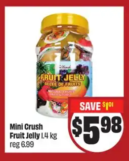 FreshCo Mini Crush Fruit Jelly 1.4 kg - LNY offer
