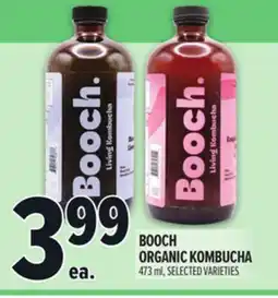Metro BOOCH ORGANIC KOMBUCHA offer