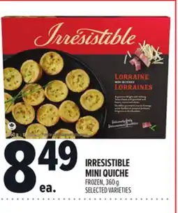 Metro IRRESISTIBLE MINI QUICHE offer