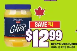 FreshCo Brar's Desi Ghee offer