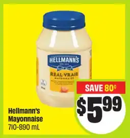 FreshCo Hellmann's Mayonnaise offer