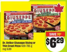 FreshCo Dr. Oetker Giuseppe Rising or Thin Crust Pizza offer