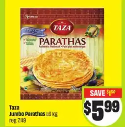 FreshCo Taza Jumbo Parathas offer