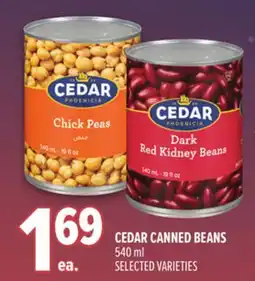 Metro CEDAR CANNED BEANS offer