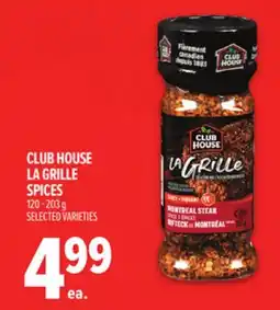 Metro CLUB HOUSE LA GRILLE SPICES offer