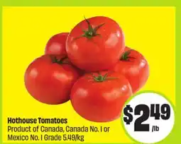 FreshCo Hothouse Tomatoes offer