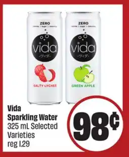 FreshCo Vida Sparkling Water 325 mL Selected Varieties - LNY offer
