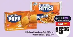 FreshCo Pillsbury Pizza Pops 8 pk 760 g or Pizza Bites 693 g offer
