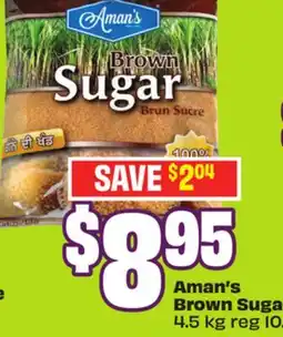 FreshCo Aman's brown Sugar offer