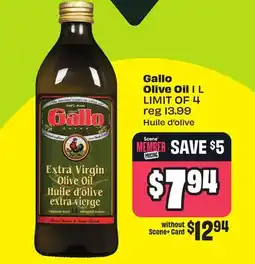 FreshCo Gallo Olive Oil offer