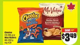 FreshCo Cheetos 170-285 g or Miss Vickies 180-200 g offer