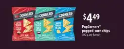 Fortinos POPCORNERS POPPED-CORN CHIPS offer