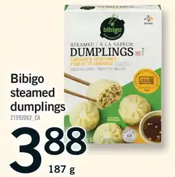 Fortinos BIBIGO STEAMED STEAMED DUMPLINGS offer