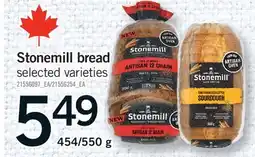 Fortinos STONEMILL BREAD, 454/550 G offer
