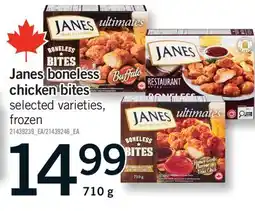 Fortinos JANES BONELESS CHICKEN BITES offer