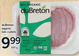Fortinos DUBRETON ORGANIC LOIN CUTLETS offer