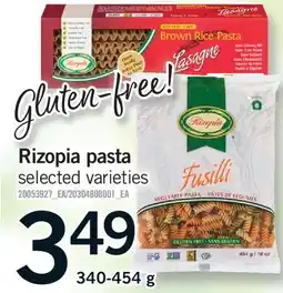 Fortinos RIZOPIA PASTA offer