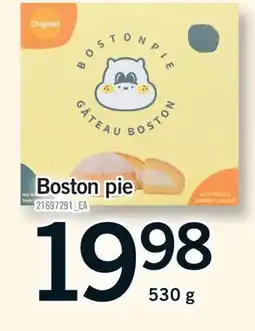 Fortinos BOSTON PIE offer