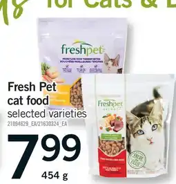 Fortinos FRESH PET CAT FOOD offer