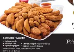 Fortinos SPORTS BAR FAVOURITES offer