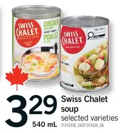 Fortinos SWISS CHALET SOUP offer