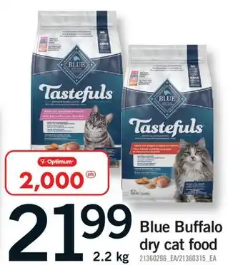 Fortinos BLUE BUFFALO DRY CAT FOOD offer