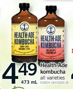 Fortinos HEALTH-ADE KOMBUCHA offer