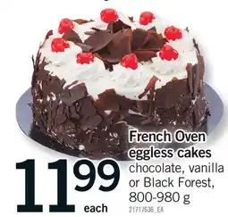 Fortinos FRENCH OVEN EGGLESS CAKES offer