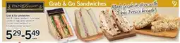 Fortinos GRAB & GO SANDWICHES offer
