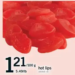 Fortinos HOT LIPS offer