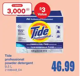 Wholesale Club PROFESSIONAL POWDER DETERGENT offer